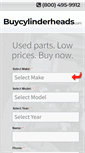 Mobile Screenshot of buycylinderheads.com